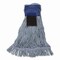 Carlisle Foodservice Medium Blue Looped-End Mop, Cotton, 36 x 6 x 3, Blue 369418S14 - alternate 2