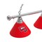 Holland Bar Stool Co Western Kentucky 3 Shade Billiard Light, Chrome Fixture BL3CHWestKy - alternate 5