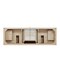 James Martin Vanities Marigot 72 in. Double Vanity, Sunwashed Oak w/ 3 CM Parisien Bleu Silestone Top D404-V72-SWO-FPBL - alternate 4