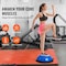 Vevor 26" Half Exercise Ball Trainer Yoga Balance Stability Ball Resistance Band AJ-20-2 - alternate 5