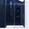 Anzzi Madam Series 76 in. x 50-54 in. Frameless Sliding Shower Door in Polished Chrome, 3/8 in Clear Glass SD-AZ13-03CH - alternate 1