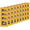 Xpose Safety 5/16in x 1200 ft Twisted Polypropylene Rope, Yellow, 36PK YPR516-1200-36-X - alternate 1