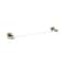 Amerock Glacio Clear/Golden Champagne Contemporary 18 in 457 mm Towel Bar BH36063CBBZ - alternate 1