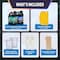 Dave & Diana Crystal Clear Epoxy Resin 1 Gallon, Includes 1/2 Gallon Each of Resin A and Hardener B OCEPRG1 - alternate 3