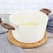 Oster Amberg Choice 4.7 Quart Cermic Nonstick Aluminum Dutch Oven with Lid in Linen 142723.02 - alternate 4