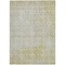 Homeroots 10' X 14' Gold Damask Washable Indoor Outdoor Area Rug 607703 - alternate 4