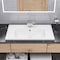 Eago EAGO BH003 White Ceramic 32"x19" Rectangular Drop In Sink BH003 - alternate 4