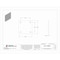 Bell Outdoor Weatherproof Cover, Double Gang Box Type, 2 Gang, Blank Cover Type PBC200GY - alternate 2