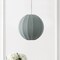 Jonathan Y Sia 16" 1-Light Scandinavian Japandi Adjustable Lantern Metal w/Ribbed Cocoon Globe Shade LED Pendan JYL4206B - alternate 7