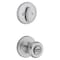 Kwikset Entry Knob and Deadbolt, 3 Grade, Knob Handle, Keyed One Side Key, Metal, Satin Chrome 242T 26D CP K6 - alternate 2