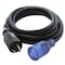 Ac Works SJTW; Cold Weather Extension Cord, 12 AWG, Indoor/Outdoor, 12/3, 1 Outlets, 5-20R, Black, PVC S520PR-025 - alternate 1