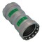 Viega MegaPress couplingWith stop P1 1.5 P2 1.5 carbon steel zinc-nickel coating 25020 - alternate 2
