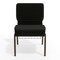 Flash Furniture Hercules Church Chair, Black Back, 21-1/4 in W 25" L 33" H, Fabric Seat FD-CH0221-4-GV-S0806-BAS-GG - alternate 7