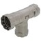 Viega MegaPress tee P1 1 P2 1 P3 1 304 stainless steel 95115 - alternate 2