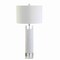 Jonathan Y Hunter 32" Marble/Crystal LED Table Lamp, White JYL5000A - alternate 4