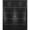 Sartodoors Sliding Closet Double Bi-fold Doors, Planum 0020 Matte Black, Sturdy Tracks Moldings Trims Hardware PLANUM0020DBF-BLK-96 x 84 (4* 24x84) - alternate 1
