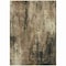 Homeroots 9' X 12' Beige And Taupe Abstract Washable Indoor Outdoor Area Rug 617648 - alternate 6