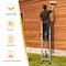 Wrightmaster 8.56 ft. Portable Aluminum Extension Ladder with Non-Slip Feet, 330 lbs. Load Capacity ZOR-P390798 - alternate 5