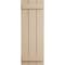 Ekena Millwork Rustic Three Board Joined Board-n-Batten Rough Sawn Faux Wood Shutters, 16 1/2W x 32H, PR SHUBJS16X32RSPR - alternate 6