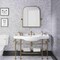 Apollo Tile Gray 11x12 Bianco Carrara Marble Polished Floor and Wall Mosaic Tile 4.46 sqft/case, 5PK APLDC88F03A - alternate 5