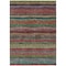 Homeroots 3' X 5' Black Green And Gold Striped Washable Indoor Outdoor Area Rug 588238 - alternate 7