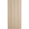 Ekena Millwork Rustic Four Board Joined Board-n-Batten Sandblasted Faux Wood Shutters w/No Batten, 22W x 24H, PR SHUBJN22X24SDPR - alternate 12