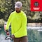 Milwaukee Tool Hoodie, XL, Orange, Men's M550A-XL - alternate 8