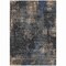 Homeroots 9' X 12' Charcoal Gray And Silver Abstract Washable Indoor Outdoor Area Rug 587894 - alternate 5