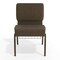 Flash Furniture 21"W Church Chair in Brown Fabric w/ Book Rack, 4PK 4-FD-CH0221-4-GV-S0819-BAS-GG - alternate 6