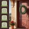 Pure Garden 24 in Large Boxwood Wreath for Front Door All-Season Artificial Boxwood Wreath 50-150-24 - alternate 3