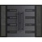 Vdomdoors Front Exterior Prehung Aluminum Double Doors Ronex0131 Grey Mirrored Clear Glass 2 Sidelights Entry RONEX0131DEXD-GRE-W14+72+14xH96-LH-I - alternate 1