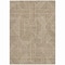 Homeroots 9' X 12' Brown And Beige Abstract Washable Indoor Outdoor Area Rug 594915 - alternate 6