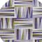 Homeroots 8' Lavender Brown And Green Round Geometric Washable Indoor Outdoor Area Rug 598276 - alternate 6
