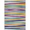 Homeroots 5' X 8' Blue Green And Copper Striped Washable Indoor Outdoor Area Rug 597368 - alternate 7