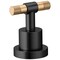 Brizo Litze Roman Tub Handle Kit, T-Lever Matte Black/Luxe Gold HL633-BLGL - alternate 1