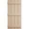 Ekena Millwork Rustic Four Board Joined Board-n-Batten Rough Cedar Faux Wood Shutters, 22W x 90H, PR SHUBJS22X90RCPR - alternate 10