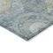 Homeroots 3' X 5' Blue And Gold Medallion Washable Indoor Outdoor Area Rug 616562 - alternate 6