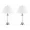Jonathan Y Astor 29" Glass LED Table Lamp, Clear/Chrome, 2PK JYL4014A-SET2 - alternate 8