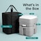 Serenelife 5.2 Gal Portable Camping Toilet For Adults, 100+ Flushes, Porta Potty Camp Toilet with Detachable SLCATL330 - alternate 4