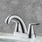 Thrifco Plumbing 4 in. Centerset 2-Handle Bathroom Faucet - Brushed Nickel 7294005 - alternate 4