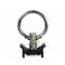 Mytee Products 8 ft L-Track Powder Coated (2) & Stud w/ Powder coated Ring (8) Tie Down System, 8PK LTK8-BLKx2-LTKS-BLKx8 - alternate 5