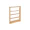 Rev-A-Shelf Maple Wood; Steel, Natural Maple, 3 in W, 30 in H, 23 in D 432-BF-3C - alternate 1