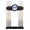 Holland Bar Stool Co TCU Cue Rack in Black Finish CueBKTexChr - alternate 1