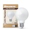Bulbrite LED Filament, 8.5 Watt Dimmable G25 Light Bulb, Milky Glass Finish, E26 Base, 4000K, 800 Lumens, 4PK 862091 - alternate 9