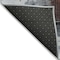 Homeroots 3' X 5' Gray Charcoal And Red Abstract Washable Indoor Outdoor Area Rug 631155 - alternate 4