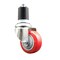 Service Caster 3 Inch 316SS Red Polyurethane Wheel Swivel 1-7/8 Inch Expanding Stem Caster SCC-SS316EX20S314-PPUB-RED-178 - alternate 1