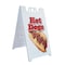Signmission Hot Dogs, A-Frame & 2 Decals Installed, Heavy-Duty Plastic Frame SBHD-D-2436-Hot Dogs - alternate 1