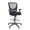 We'Re It Zapp-2 Black Mesh Back Drafting Stool with Footring and Black Fabric Seat OFD500ST-BLK - alternate 1