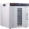 Vevor 10 Trays Food Dehydrator Machine Stainless Steel 1000W Jerky Fruit Drying SS-10X - alternate 1