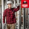 Milwaukee Tool Flannel Shirt, M, Gray, Men's M551G-M - alternate 7